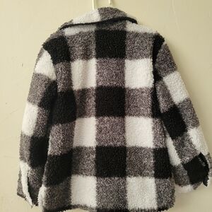 Wonder Nation Monochrome Fleece Jacket